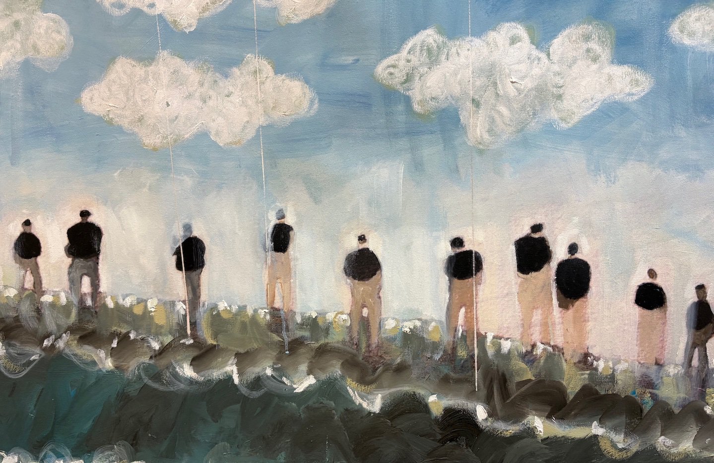 Thomas Hartmann
Am Meer
2021
55 x 98 cm
Ölfarbe auf Leinwand