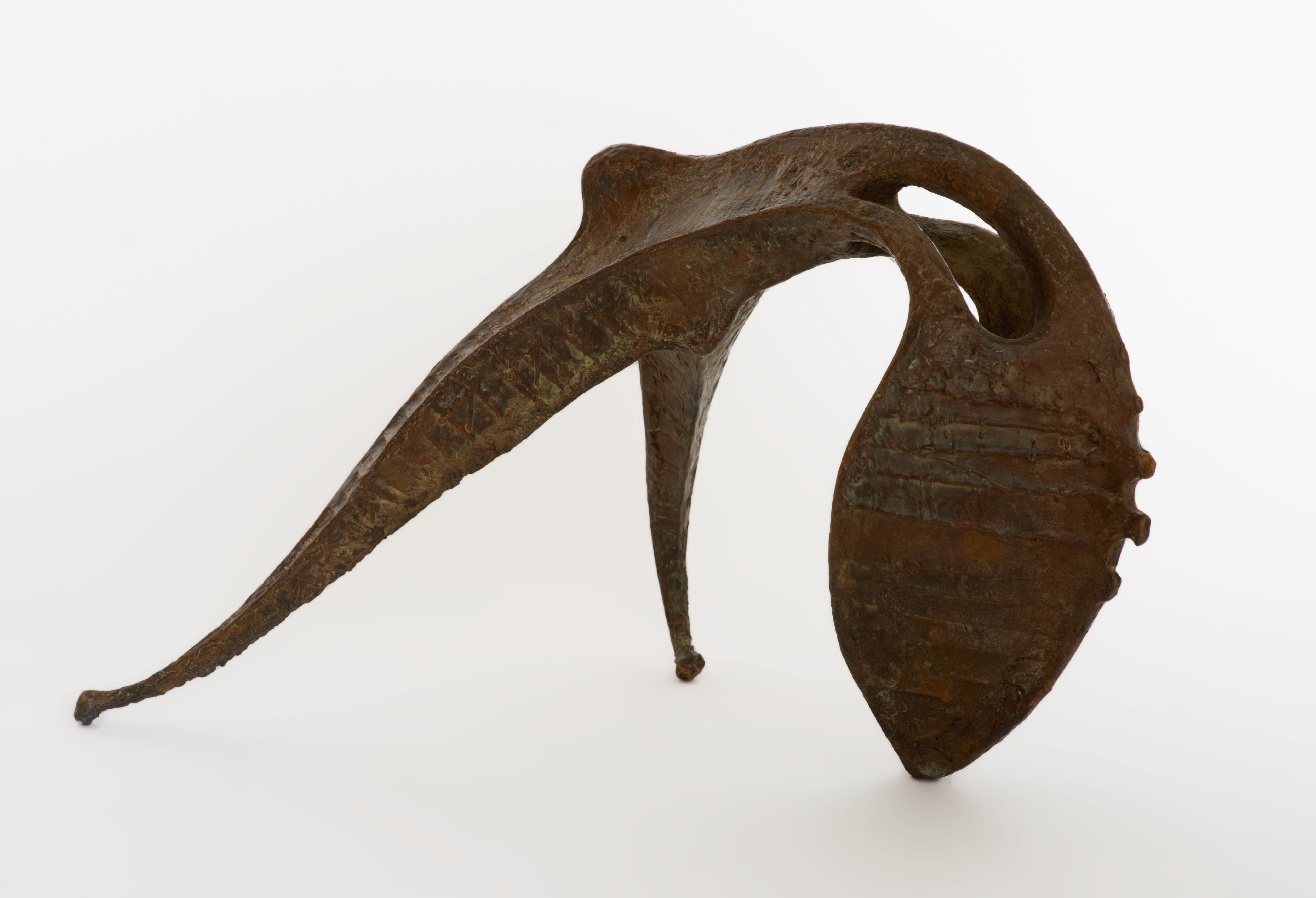 Dirk Wunderlich: WU 9908 anoebe ciliata I, 2003, Bronze, 39,5 x 65,5 x 32 cm, Skulpturensammlung Kunsthalle © Fotos Thomas Häntzschel, Frank Hormann/ Fotoagentur nordlicht Rostock