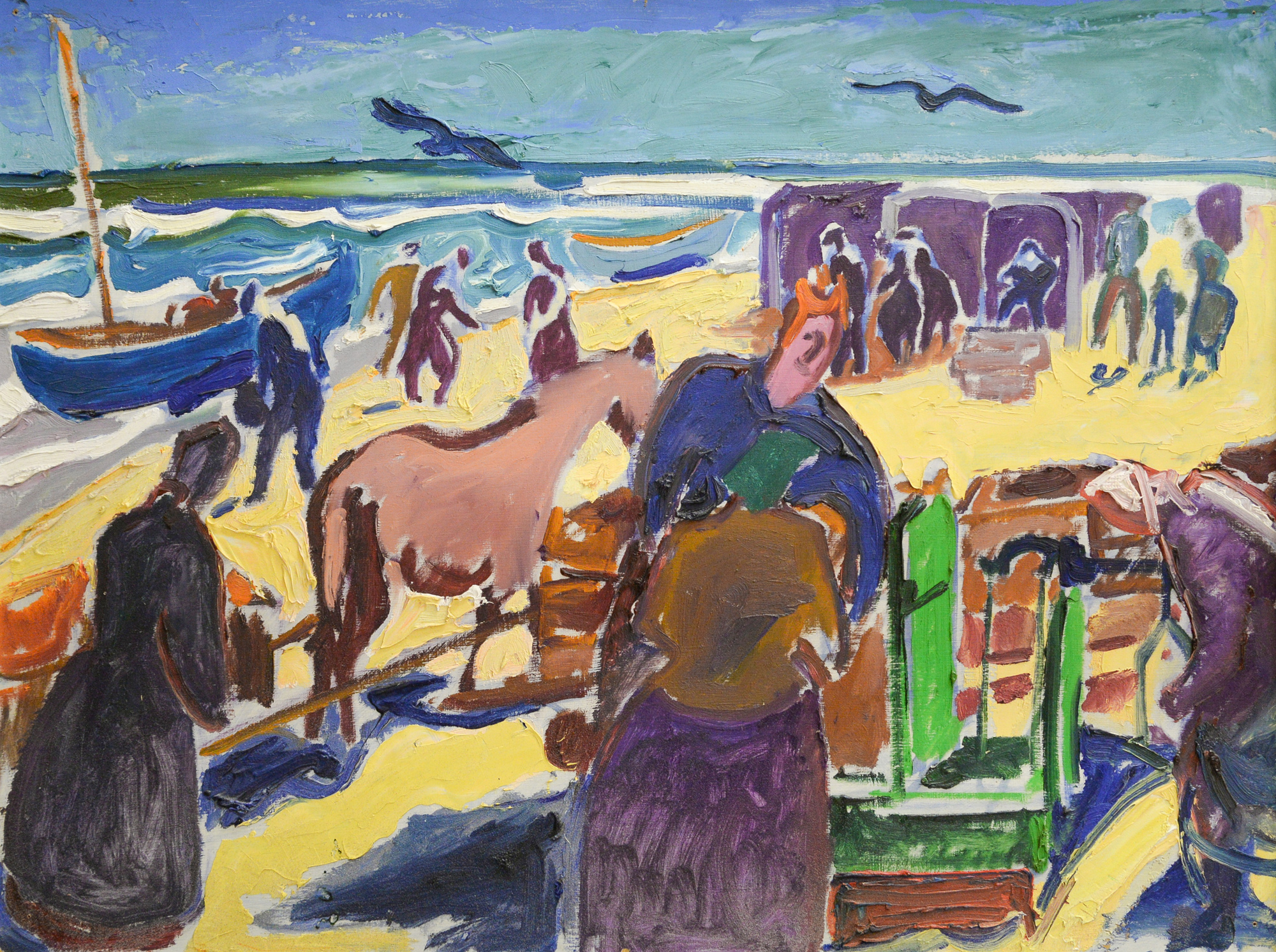 Carl Lohse
Nach dem Fang, 1959
Aus der Sammlung der Kunsthalle Rostock